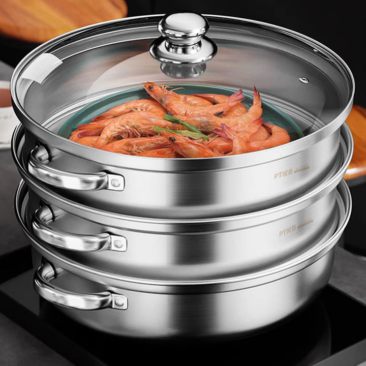 Parowar 3-poziomowy – NutriSteam