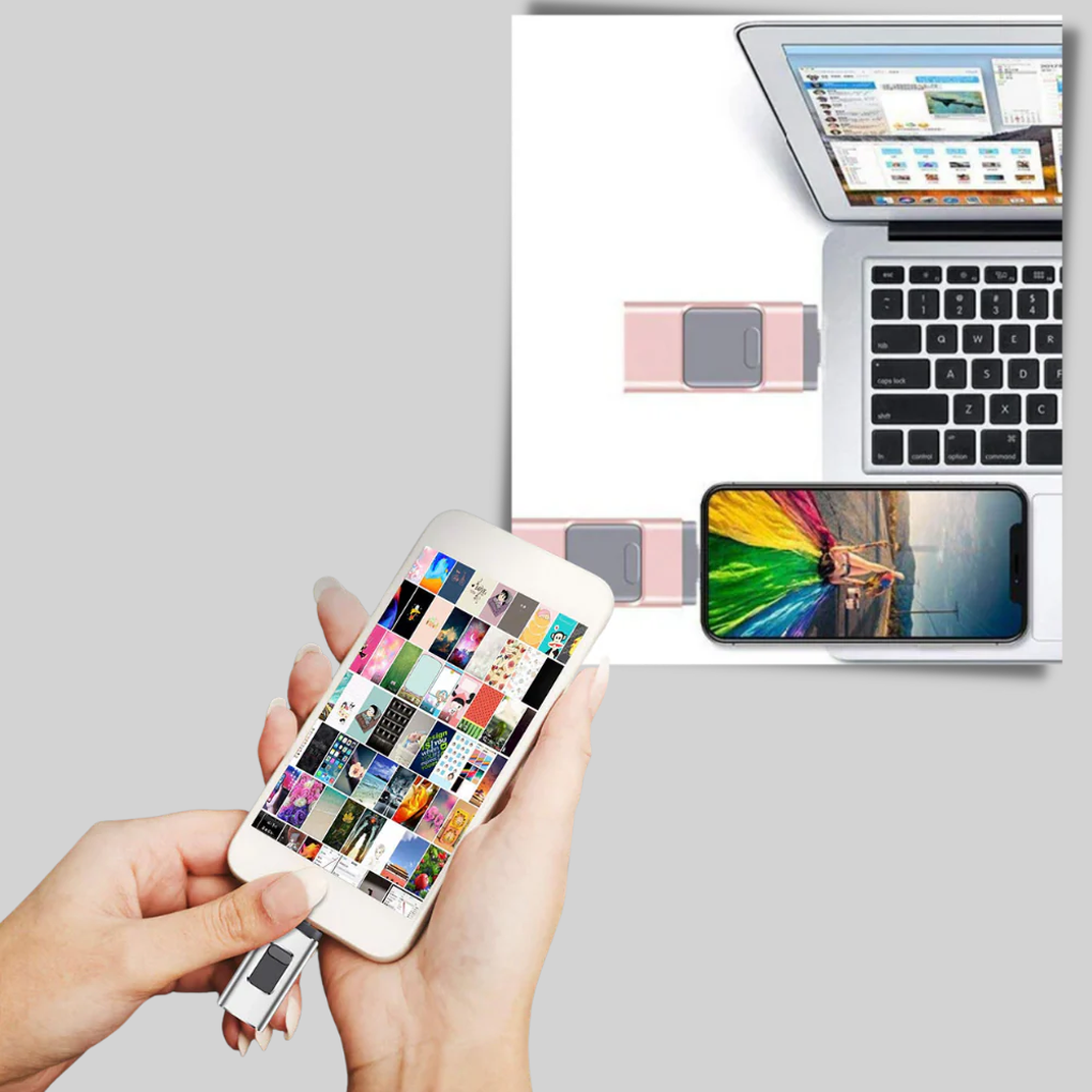 4-w-1 USB Flash Drive – Wielołącznikowe rozwiązanie do przechowywania