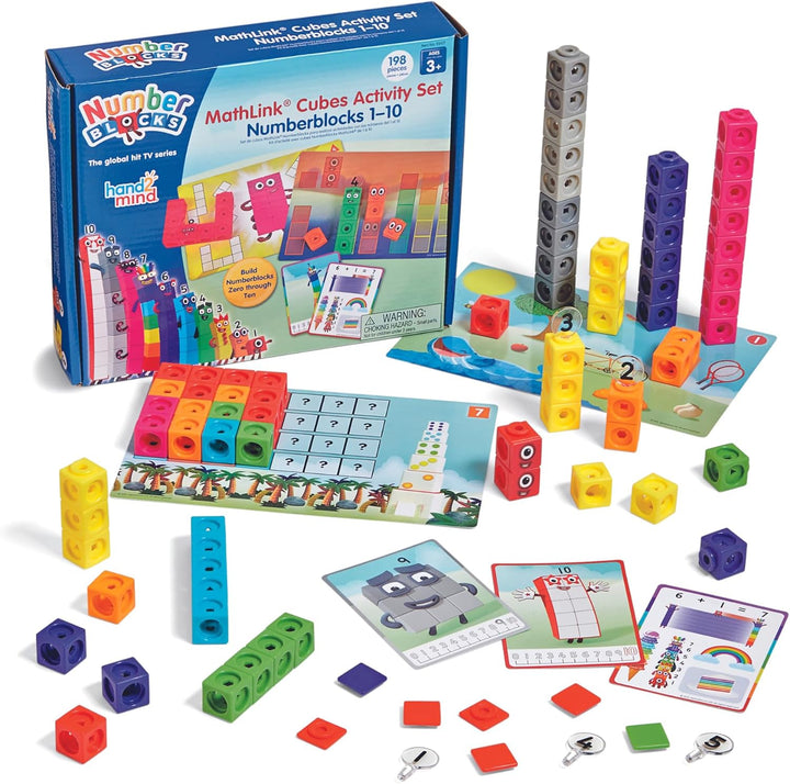Kostki Numberblocks 1-10 - Zabawka edukacyjna dla przedszkolaków