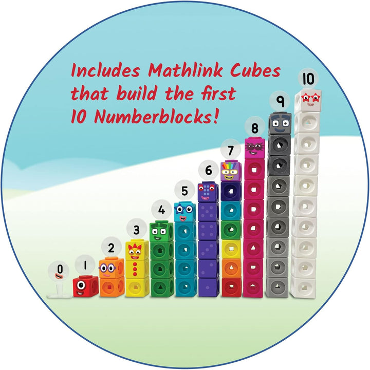 Kostki Numberblocks 1-10 - Zabawka edukacyjna dla przedszkolaków