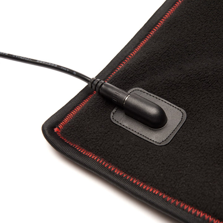 Duża podgrzewająca poduszka na podczerwień z polaru na całe plecy