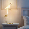 Elegancka Lampa z Origami Ptaka - Magnetyczne Mocowanie