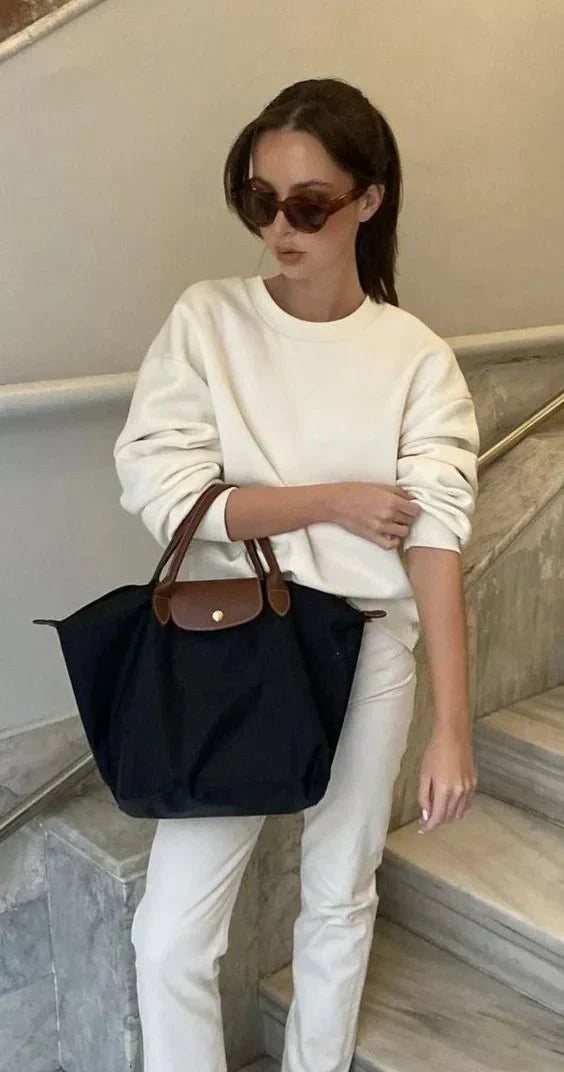 Elegancka torebka damska na ramię z regulowanymi paskami