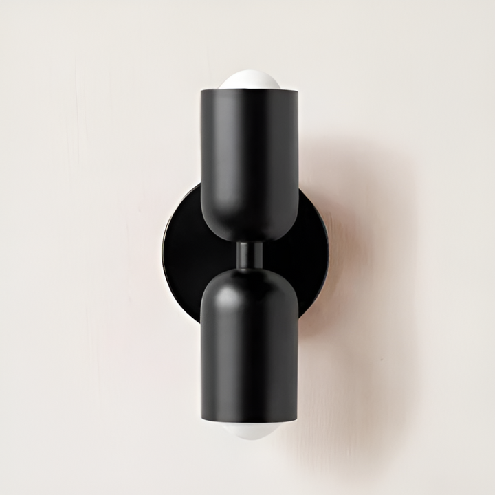 Dwustronna Lampa Ścienna LED w Skandynawskim Designie - Nowoczesne Oświetlenie do Domu