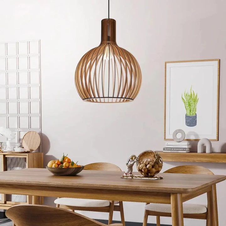 Elegancka duńska lampa wisząca - design skandynawski - regulowana