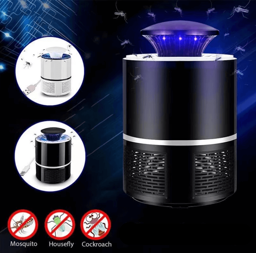 Elektryczna lampa na komary | Mocna | Cicha | Ładowana przez USB