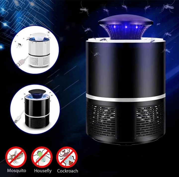 Elektryczna lampa na komary | Mocna | Cicha | Ładowana przez USB