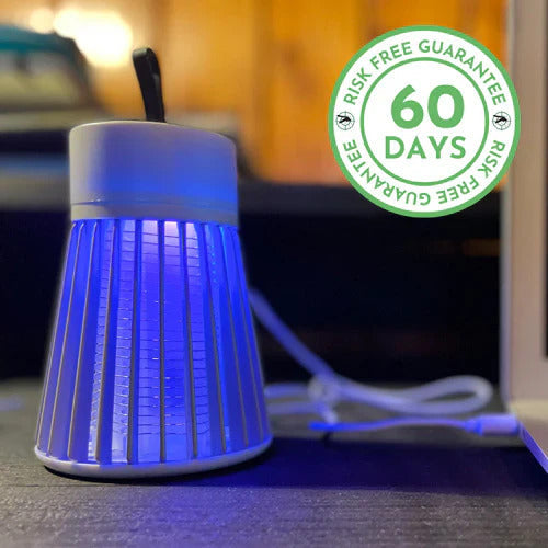 Elektryczna lampa UV na komary - lampa na owady do wnętrz i na zewnątrz