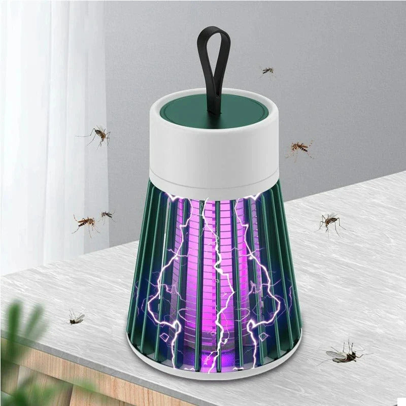 Elektryczna lampa UV na komary - lampa na owady do wnętrz i na zewnątrz