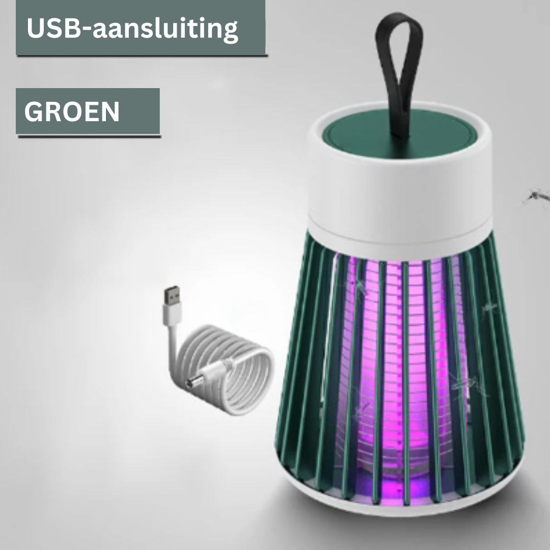 Elektryczna lampa UV na komary - lampa na owady do wnętrz i na zewnątrz