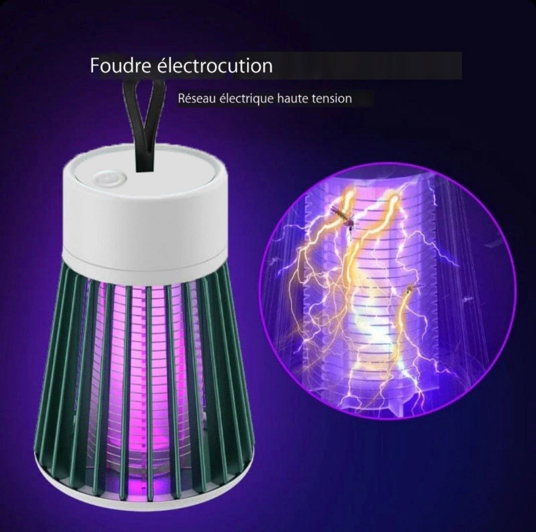 Elektryczna lampa UV na komary - lampa na owady do wnętrz i na zewnątrz