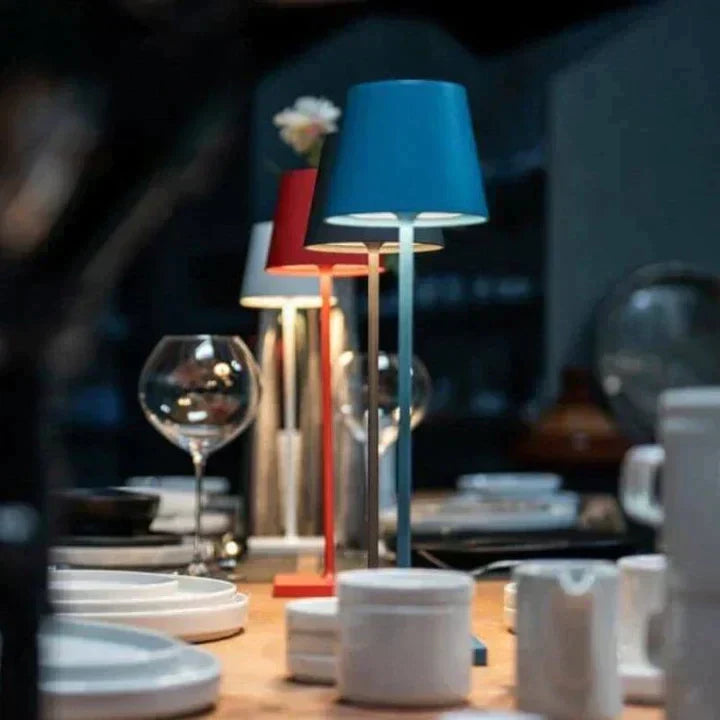 EternoLight | Bezprzewodowa Lampa Stołowa – Przytulne Oświetlenie do Domu i Ogrodu