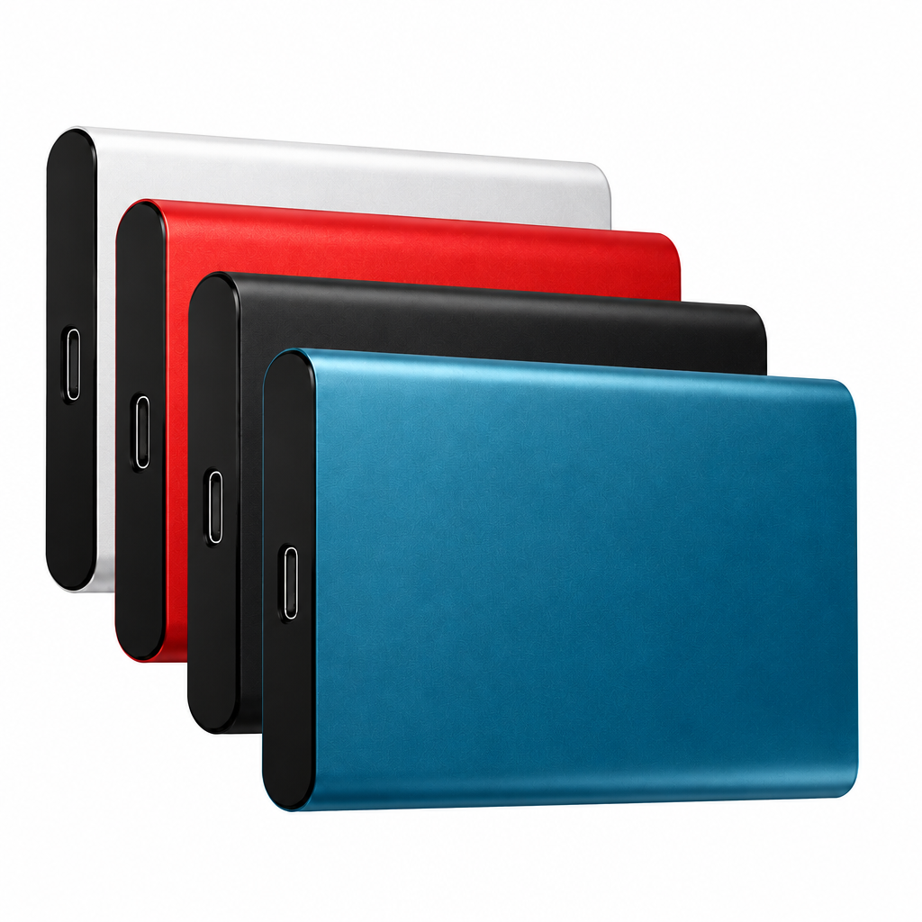 Zewnętrzny dysk SSD 128 TB z USB-C i USB 3.1