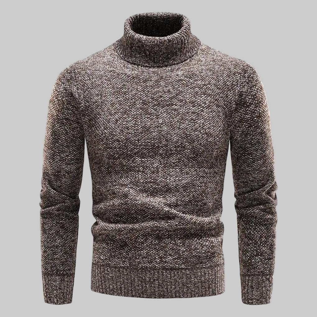 Elegancki sweter z golfem Wyrafinowany design o klasycznym wyglądzie