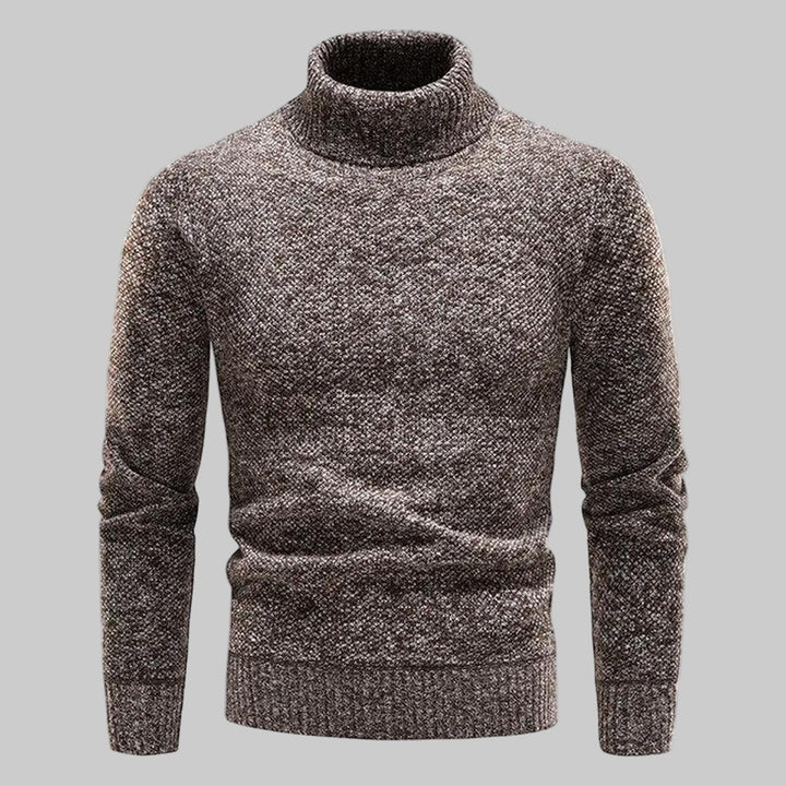 Elegancki sweter z golfem Wyrafinowany design o klasycznym wyglądzie