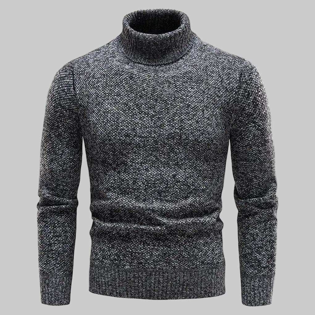 Elegancki sweter z golfem Wyrafinowany design o klasycznym wyglądzie