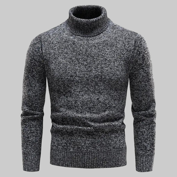 Elegancki sweter z golfem Wyrafinowany design o klasycznym wyglądzie