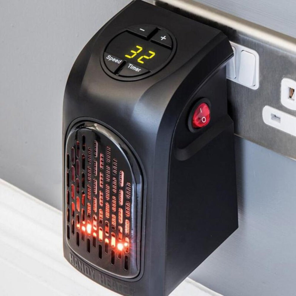 Ceramiczny termowentylator z termostatem i timerem do 12 godzin