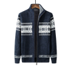 Kamizelka dziana | Ciepła zimowa kamizelka męska | Klasyczny design