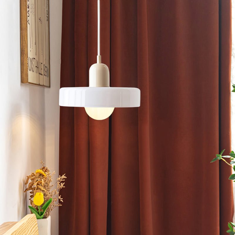 Geometryczna Lampa Sufitowa Bauhaus ze Szkła