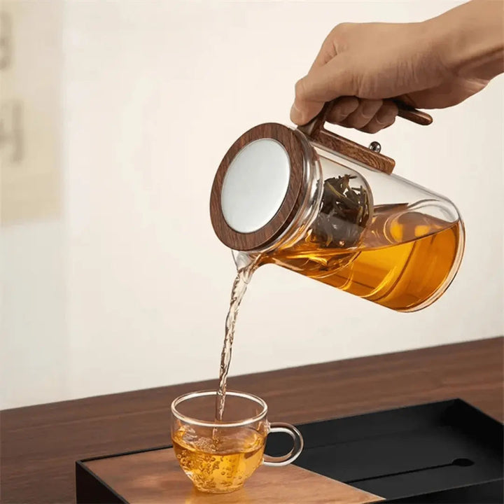 Elegancki Przezroczysty Dzbanek do Herbaty – ClearBrew