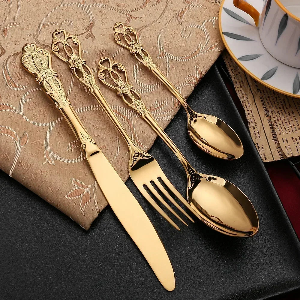 Luksusowy zestaw sztućców 24-częściowy – RoyalCutlery