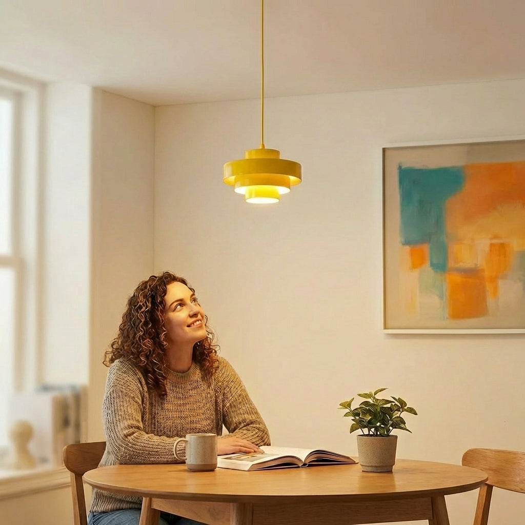 Vintage lampa wisząca LED