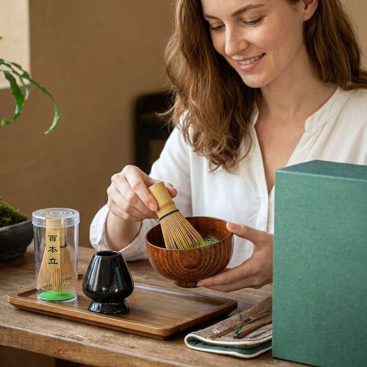 Zen Matcha Tradycyjny zestaw upominkowy Matcha