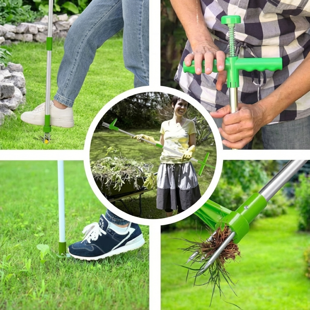 RootRipper Ergonomiczny Ogród Odchwaszczacz 1 metr