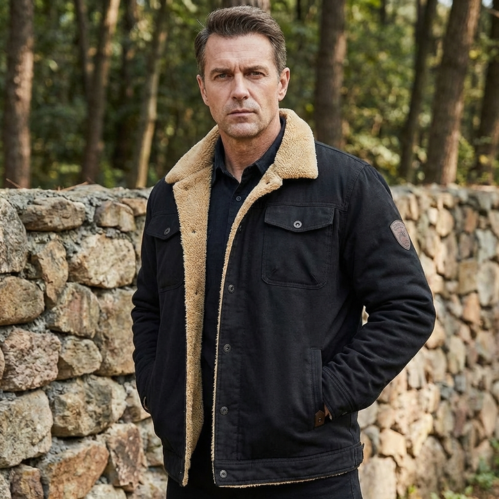 Vintage Bomber Jacket dla Mężczyzn