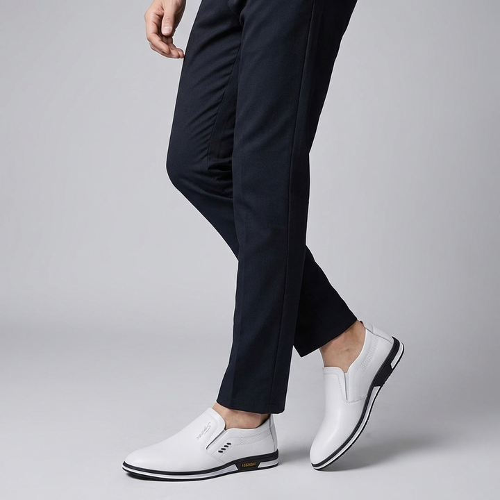 Eleganckie męskie buty skórzane w różnych kolorach