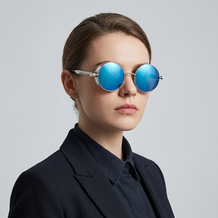Retro Męskie Okulary Przeciwsłoneczne