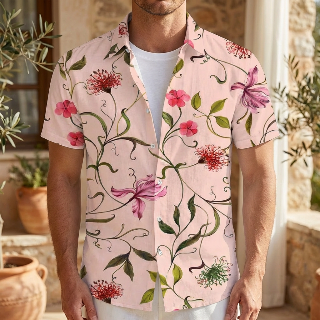 Stylowa Męska Koszula Designer