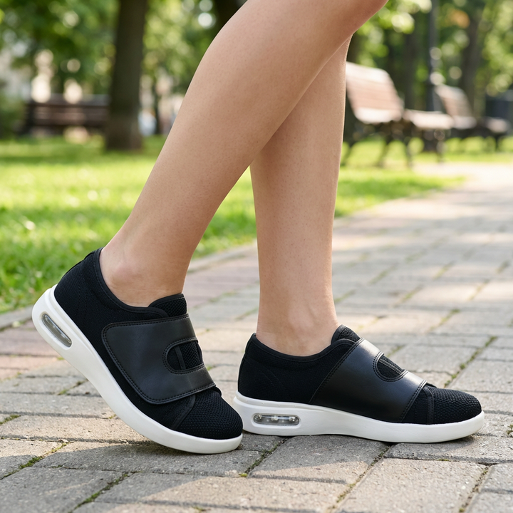 Szerokie buty dla spuchniętych stóp