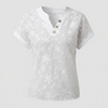 Kwiatowa Koszula V-Neck dla Kobiet