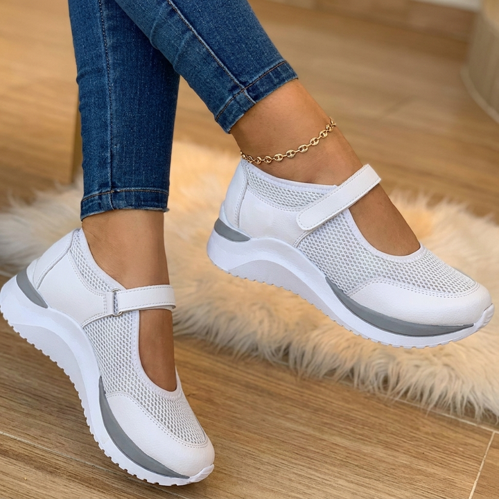 Damskie Buty Sportowe Ortopedyczne Na Rzep