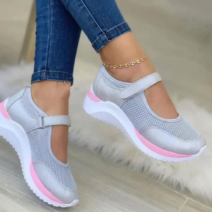 Damskie Buty Sportowe Ortopedyczne Na Rzep