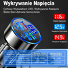 Ładowarka samochodowa 100 W z dwoma portami USB