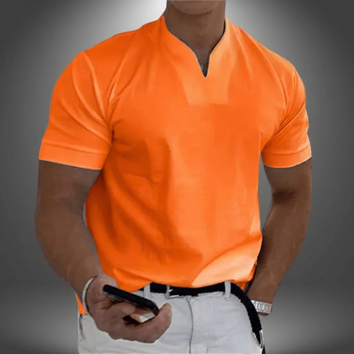 Męski sportowy t-shirt z krótkim rękawem