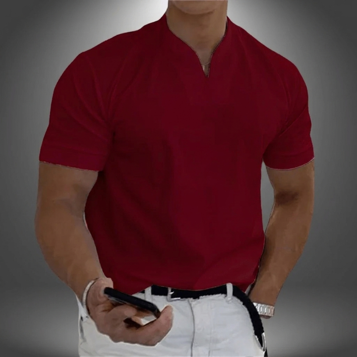 Męski sportowy t-shirt z krótkim rękawem
