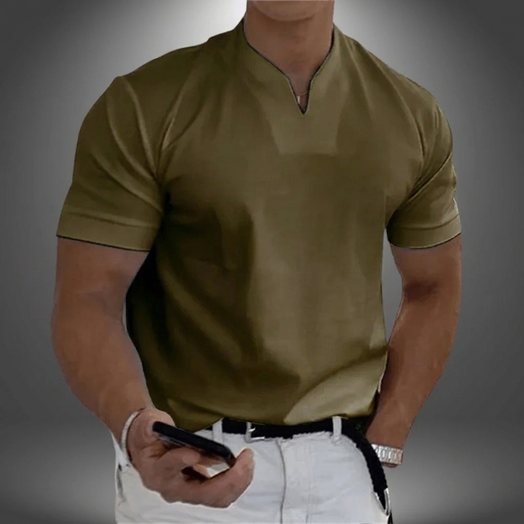Męski sportowy t-shirt z krótkim rękawem