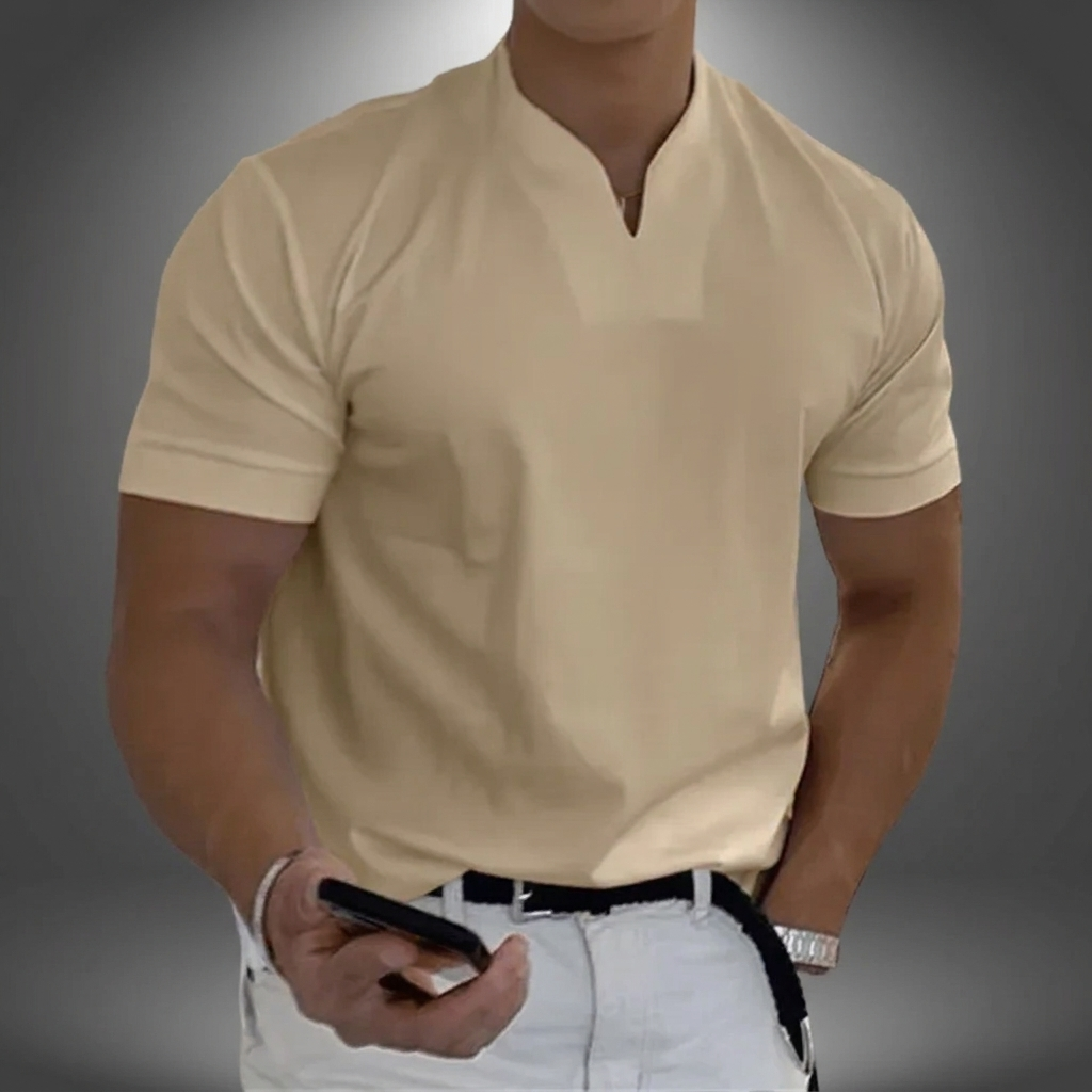 Męski sportowy t-shirt z krótkim rękawem