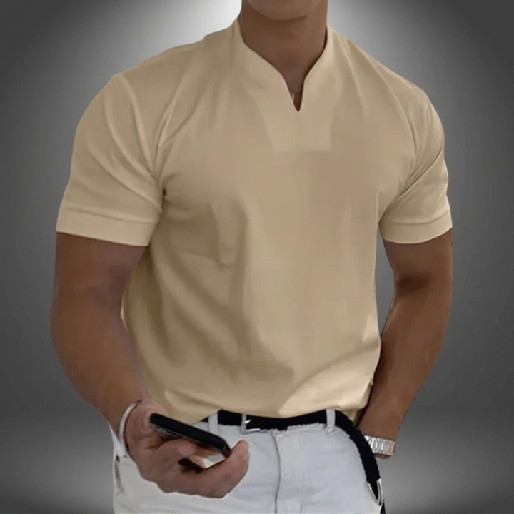 Męski sportowy t-shirt z krótkim rękawem