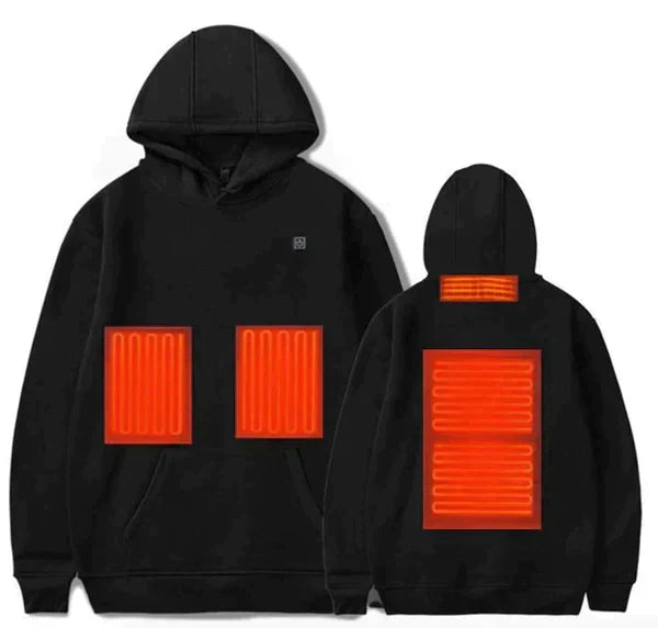 Ogrzewana bluza zimowa unisex - ThermaHoodie