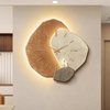 Drewniany zegar ścienny z lampką LED | Elegancki i praktyczny design
