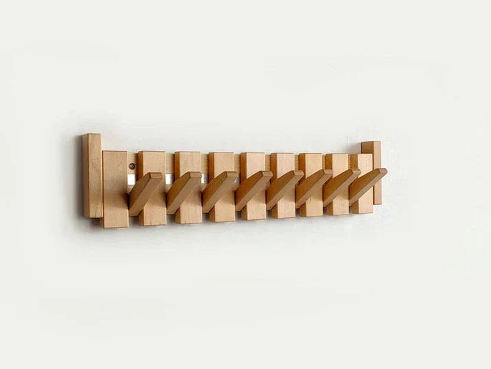 MelodyRack | Drewniany wieszak inspirowany fortepianem