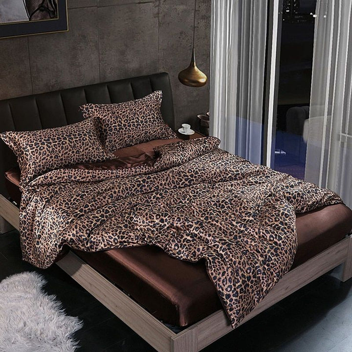 Luksusowy komplet pościeli z jedwabiu/satyny (4-częściowy) - SilkSleep