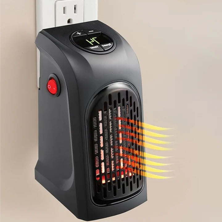Grzejnik do gniazdka z timerem i termostatem
