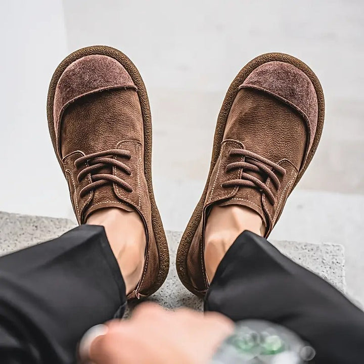 Męskie ortopedyczne buty komfortowe