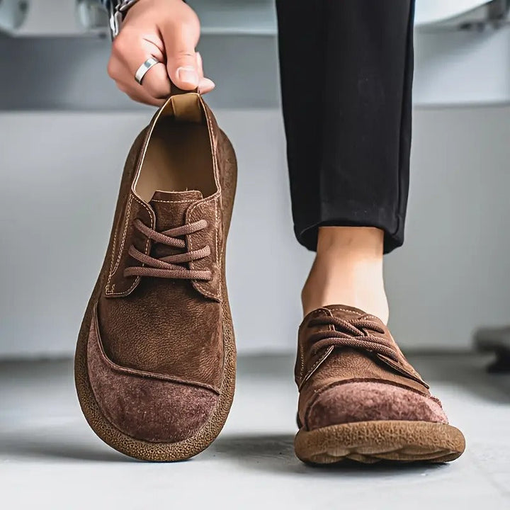 Męskie ortopedyczne buty komfortowe